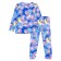 Thermal complex for girls: trousers, sweatshirt, height 116 cm