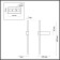 Wall lamp LED 9W 3000k 563lm Blake
