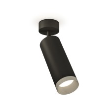 Комплект накладного поворотного светильника Ambrella light, Techno, XM6343004, GU5.3, цвет чёрный песок