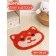 Corgi shares rug for the house, 50 × 40 cm, red color