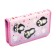 Penal 1 section 105 x 190 mm, Hatber "Penguin Mi-Mi", laminated cardboard, pink (volumetric 3D risun) NPN_43014