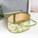 Bamboo Bamboo "Leaves" with handles, lightning 16x20x30 cm