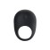 Erective ring on the penis ivita, silicone, black color, 6.5 cm