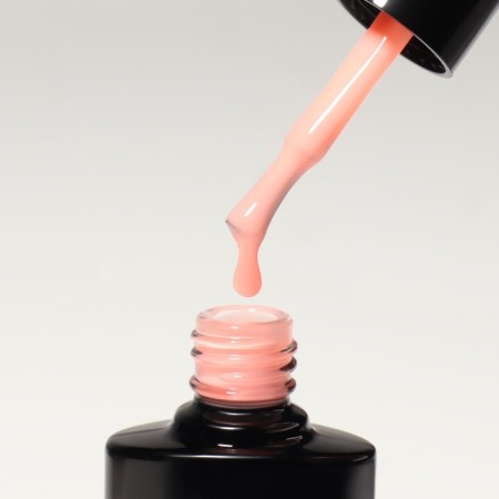 Camouflage base for nails, 3 phase, 8ml, LED/UV, Pink-Perman color (022)-5