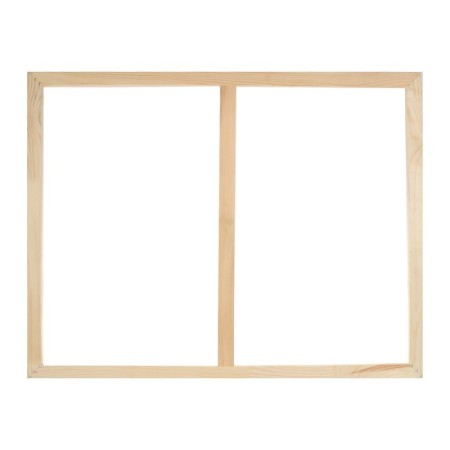 Piece for canvas Calligrata, 1.8 x 90 x 90 cm, frame width 36 mm, pine-1