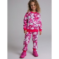 Kit for girls: sweatshirt, trousers, height 116 cm