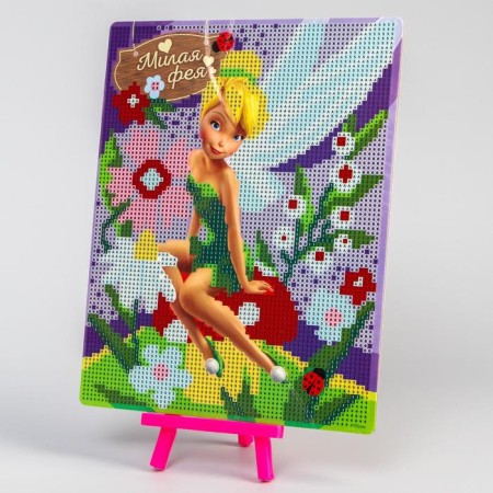 Diamond mosaic, 20x25 cm, fairies-2