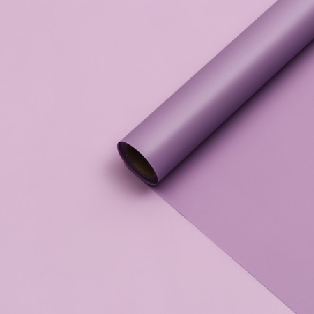Flower film, matte, lilac, 0.57 x 10 m-1