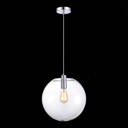 STL LUCE Sus. SL1056.133.01. Noor. 1x60 W, E27, 35x35x160 cm, chromium color-1