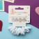 Hair Set "Zeadnitsa" (12 elastic bands 2 cm, 4 crab) stars, white