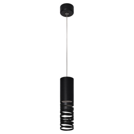 Suspension lamp PL22 BK MR16 GU10 Ceiling cylinder, black color-5