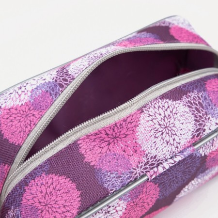 Lightning cosmetic bag, purple color-2