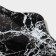 Glass Serving Magistro "Marble", 26.5 × 17.5 × 2 cm, black color