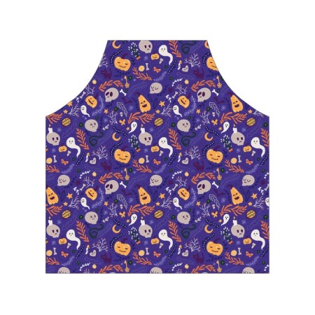 Apron kitchen with a photocrint "Samain", adjustable, size OS-2
