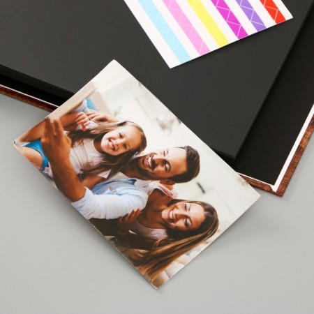 Photo album 25 sheets (corners+rings) "Tiger on a tree" 27x19 cm-4