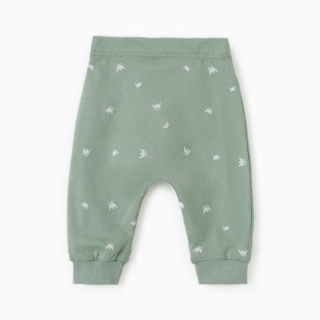 Children's pants Minaku, olive color, height 68-74cm-17