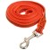 Kaponnoye zonik leash with latex thread, 2 m x 1.5 cm, orange