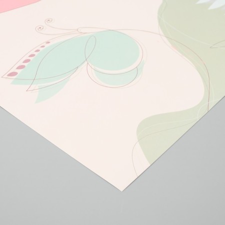 Scrapbooking paper bilateral "tenderness of spring" density 180 grams set 5 pcs 30.5x32 cm 10718-2