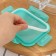 Glass Lockie & Lock Food, with a lid, 600 ml, the color is turquoise