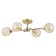 Ceiling lamp 4x40W E27, size 74x74x19 cm