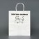The package is white, with a joke, "Mota nerves", 24 x 14 x 28 cm