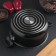 Consul pan, 4.2 l, d = 24 cm, glass cover, black color