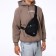 Backpack-sling, 17*8*30 cm, lightning department, 3 n/k, black