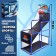 The basketball ring "King of Sports", a frame-frame, a full set, 2 goals, 142 cm