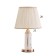 Table lamp "Yasmin" 1x40W E27 1x3W LED gold 25x25x43cm