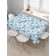 Grinding tablecloth "Blue butterflies", rectangular, oxford, size 145x180 cm