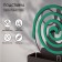 704-201BR stand for spirals from mosquitoes and incense 704-201BR 0.8x16x18 cm