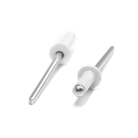 Rolls of the tundra krep, exhaust, aluminum-old, 3.2x8 mm, white, 50 pcs-2