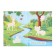 A brochure with stickers "in the forest"