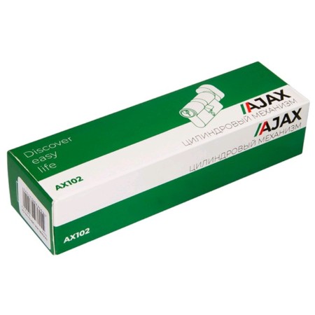 Ax100.80 mm cylinder mechanism, 30x10x40, 5 keys, chromium color-2