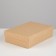 Cardboard box without a window, craft, 21 x 15 x 5 cm, set 5 pcs.