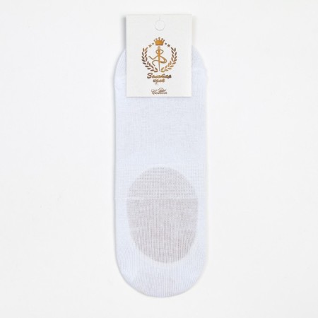 Women's socks, white color, size 23-25-3