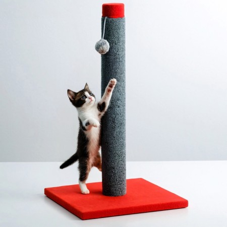Claw "column" Lowcost carpet, 54 x 31 cm, mix of flowers and toys
