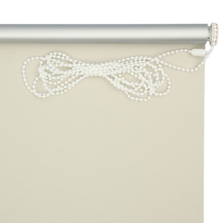 Rolled curtain 60 x 175 cm "Silver", Blackout effect, beige color-2