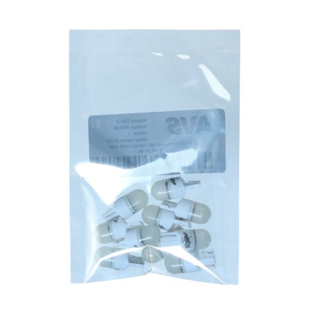 LED lamp AVS T127-10 T10, White, W2.1X9.5D, 1SMD 3030 12 V, 1W, 10 pcs-4