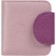 A button wallet. Card (8)/coins/bill, lilac color 10x10.5x3.5cm