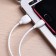 Cable Borofone BX19, MicroUSB - USB, 2.4 A, 1 m, white