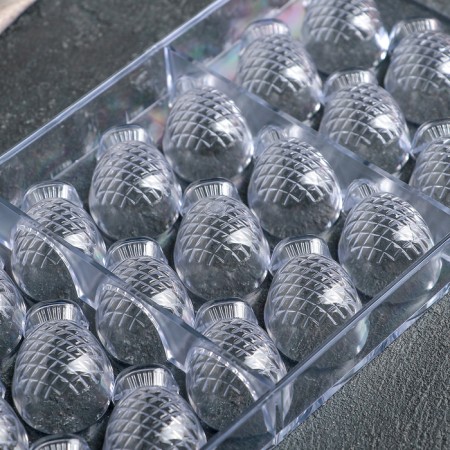 Form for chocolate and sweets 28 × 14 cm "Pineapple", 21 cells-4