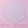 Mold Dolyana "Petunia", silicone, d = 34 cm, transparent
