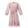 Dress summer female mist, size 42, pink color