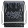 A bag for shoes 480 x 360 mm, Phoenix, sublimation, reflective strip, "punk"