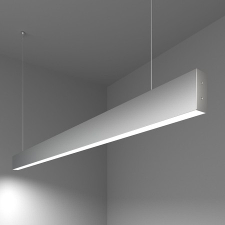 Line Line Elektrostandard, Grand 25 watts, 1280x35x80 mm, IP20, matte silver color