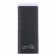 Oxion external battery, 3 USB, 10,000 mAh, Li-Ion, 2 A, plastic, black