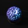 Light device "Star Sky" 12 cm, speaker, removable hemisphere, glow RGB, 220 V
