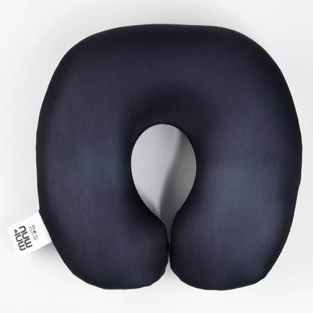 New Year. Pillow for travel anti -stress "execution", black-4