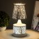 Aroma lace with backlight "Trees" E27 40W+RGB white 13x13x30 cm